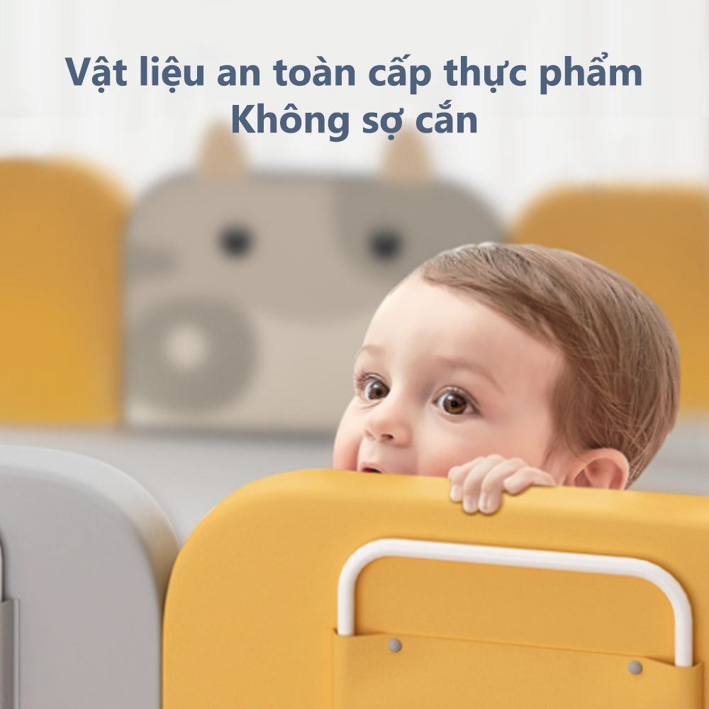 Túi mềm lan can hàng rào giường chống té ngã bảo vệ an toàn bé 👍 FREESHIP ♥️ Tấm xốp mềm chắn giường mới 2023