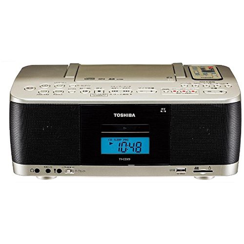 Đài Radio Cassette, CD, SD, USB 4G Toshiba TY-CDX9 (N) - Hàng sản xuất cho thị trường nội địa Nhật chạy điện 100V