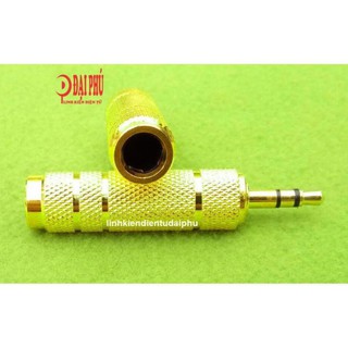 Jack chuyển đầu microphone 6.5 ra aux 3.5 hoăặc aux 3.5 ra 6.5