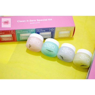 ​set tẩy trang sáp banila co clean it zero