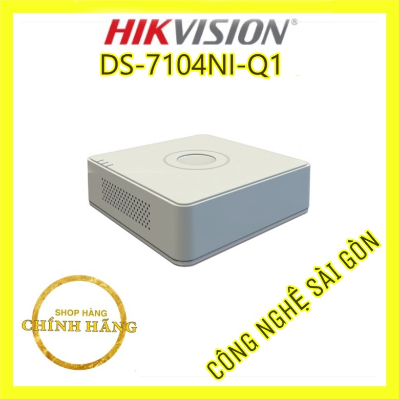 Đầu ghi hình camera IP 4 kênh HIKVISION DS-7104NI-Q1
