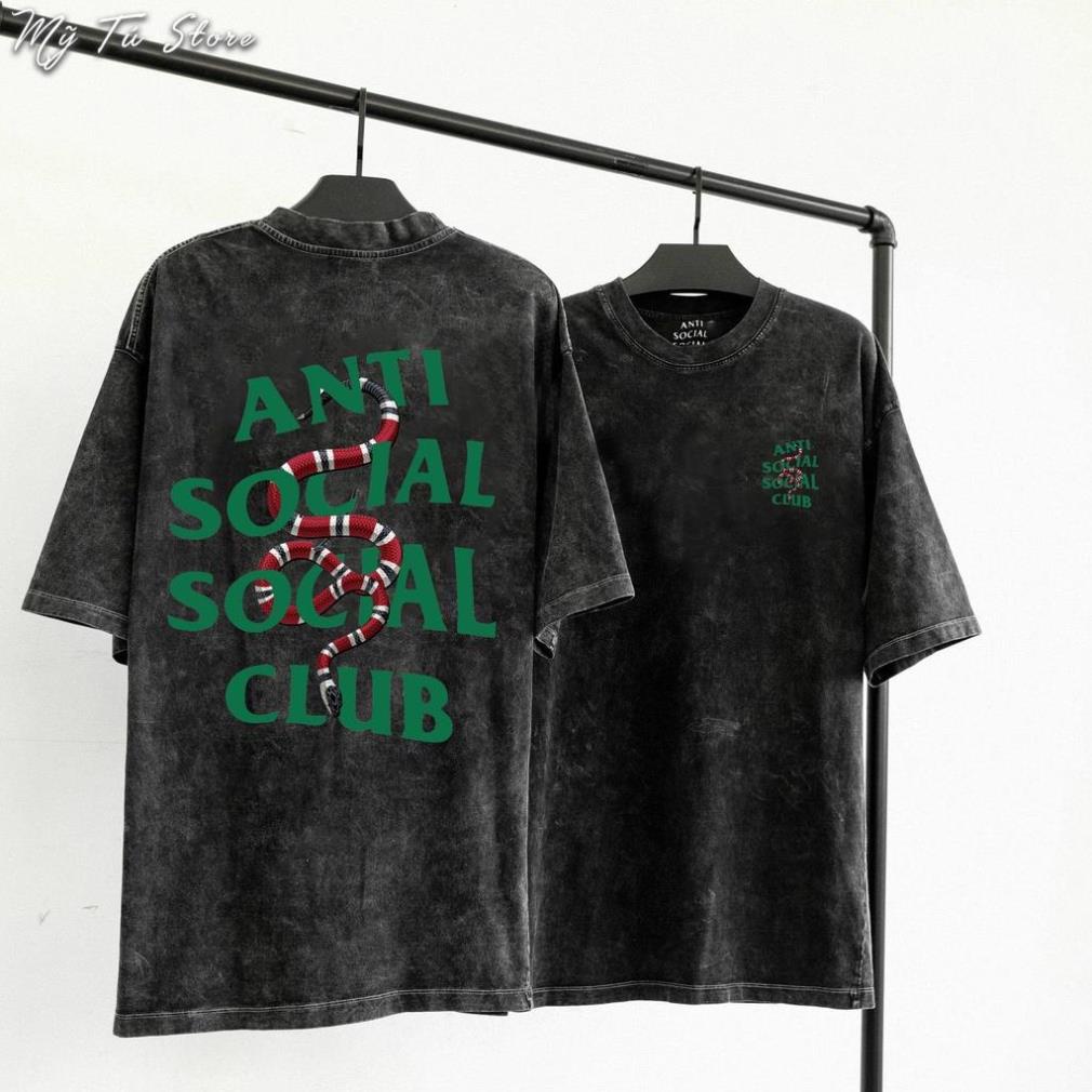 Áo thun Unisex Anti Social Soical Club Rắn