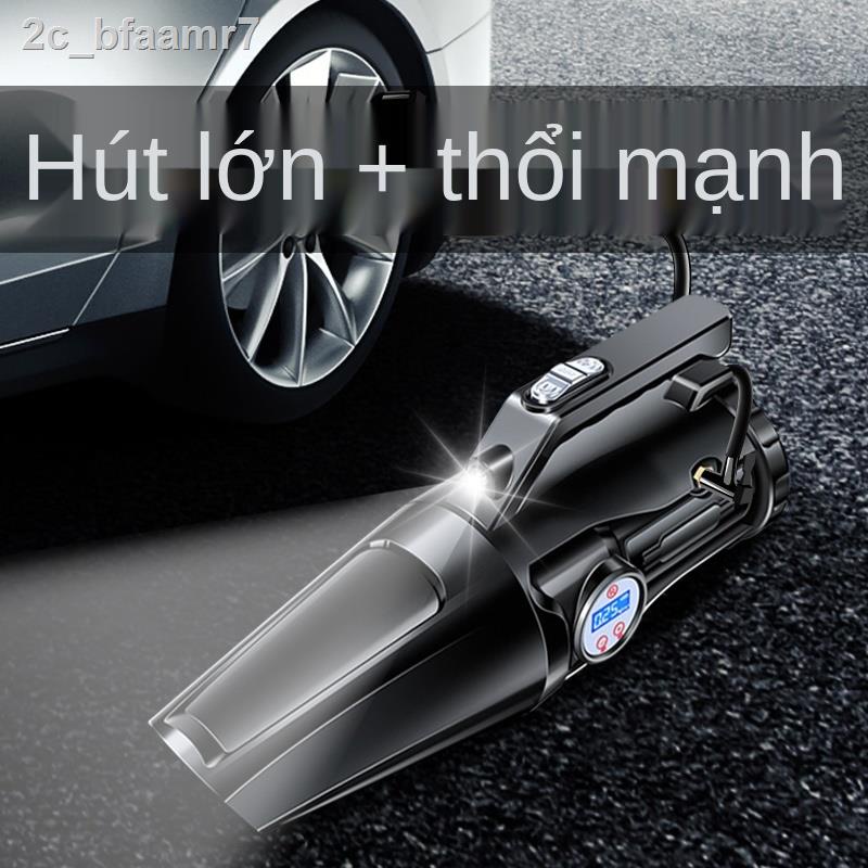 ❄☏Máy hút bụi ô tô, máy bơm không khí, sạc không dây trên ô tô, ô tô đặc biệt mạnh mẽ, sử dụng kép, công suất cao bốn tr