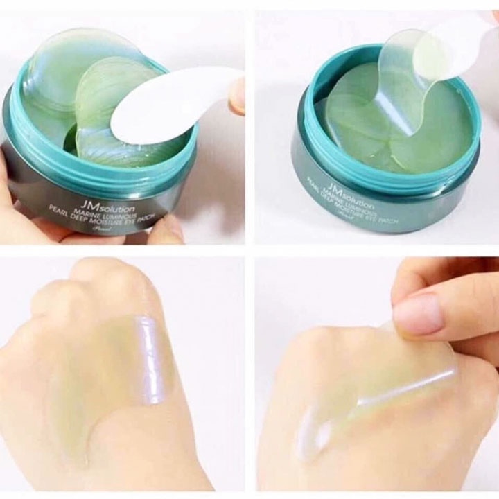 [Hàng Auth] Mặt nạ mắt JM, mặt nạ hỗ trợ giảm thâm ngừa lão hóa JM Solution Eye Patch 90g