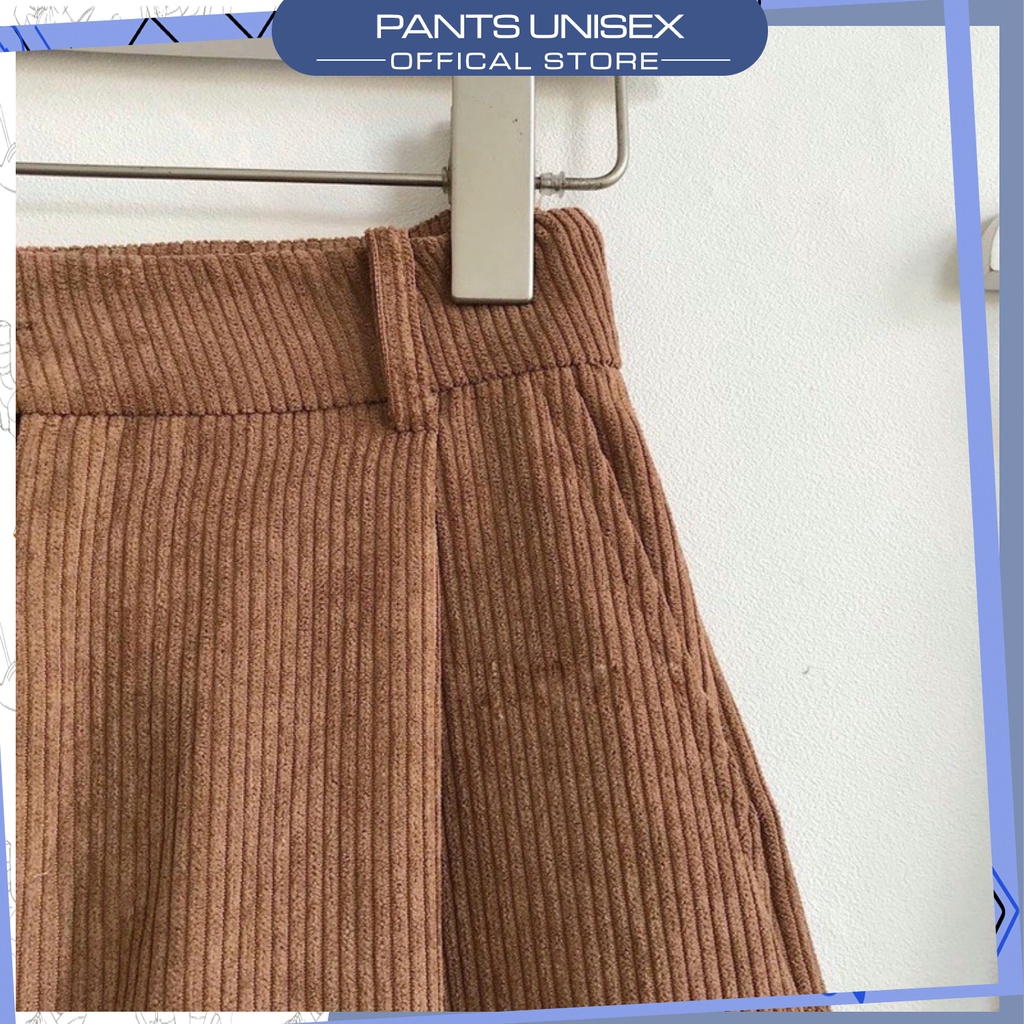 ⚡ Quần Ống Rộng Nhung Gân SVY Ulzzang - Pantsunisex