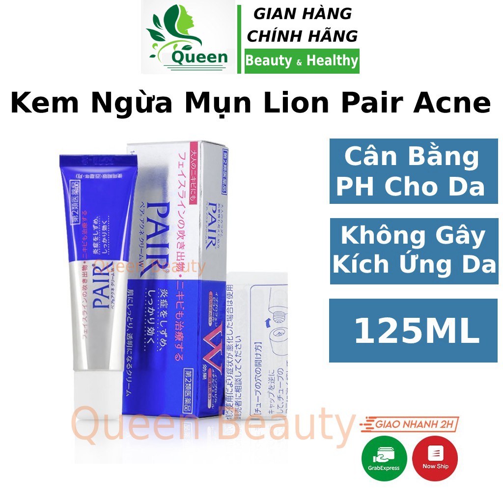 Kem giảm mụn Pair 24g Nhật hỗ trợ giảm mụn ngăn ngừa mụn chấm mụn cóc đầu đen thâm ẩn hoa đào của nhật Queen Beauty | WebRaoVat - webraovat.net.vn