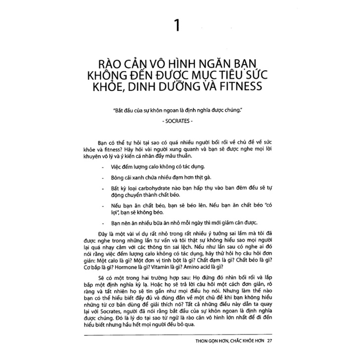 Sách - Thon Gọn Hơn Chắc Khỏe Hơn