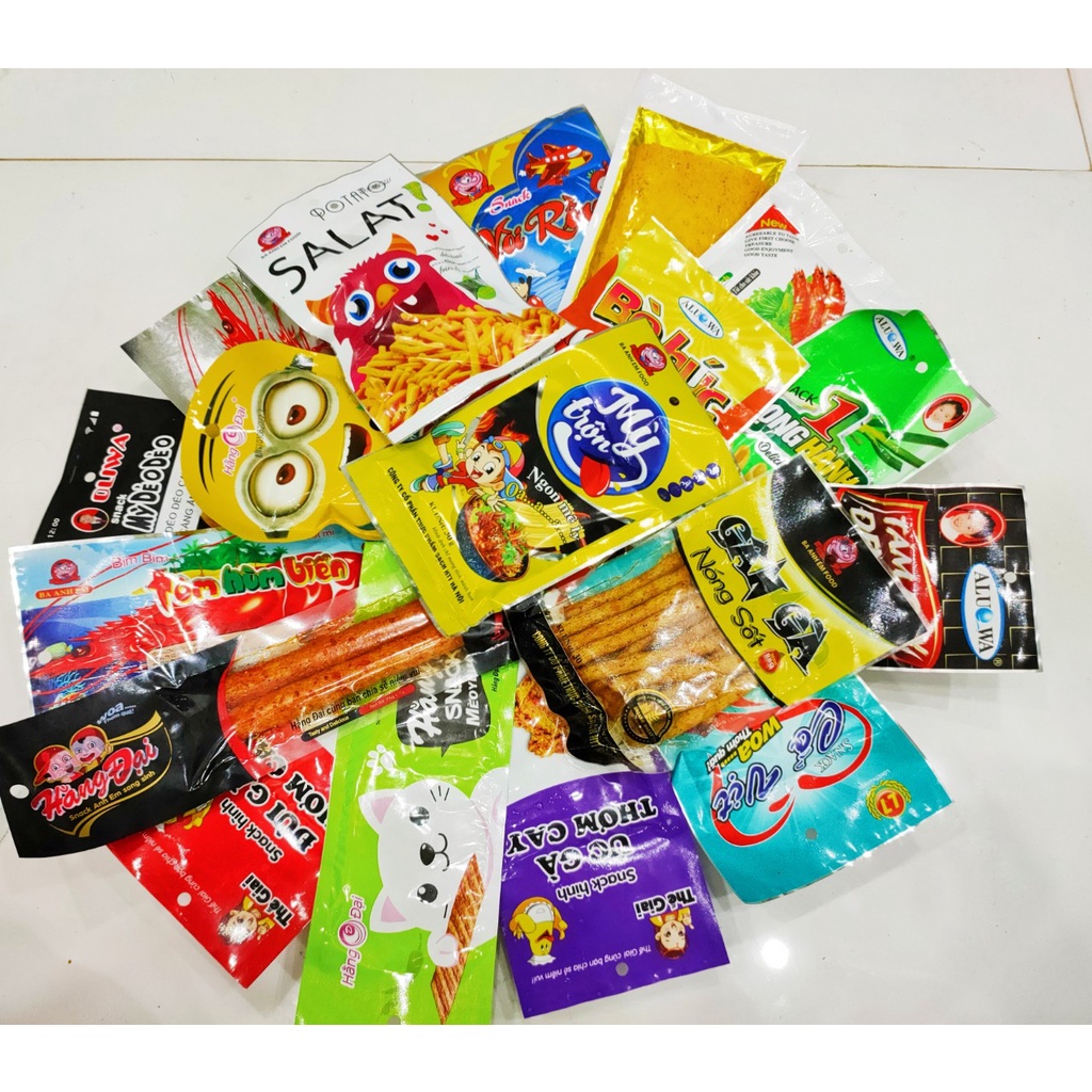 Com po 30 gói ăn vặt cổng trương siêu rẻ
