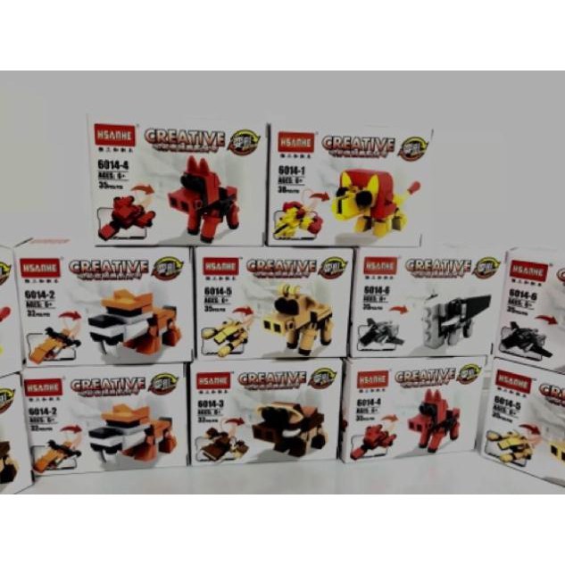 Lego xếp hình thông minh nhiều hình hơn 30 chi tiết