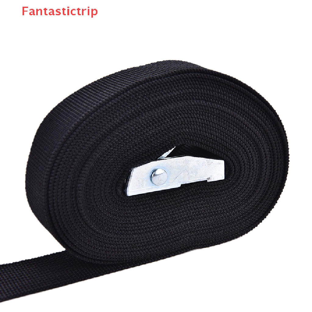 [Fantastictrip] Dây Đai Nylon Buộc Túi Xách Hành Lý Có Khóa Kim Loại Mới