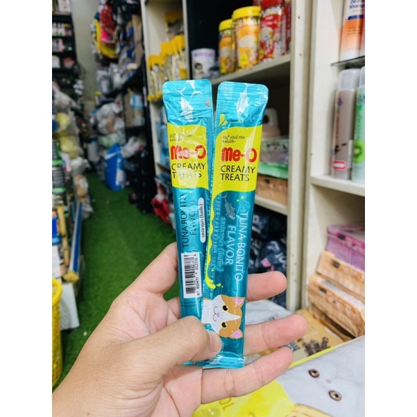 Súp thưởng cho mèo Me-o Cream Treats hủ 36 thanh mix 4 vị
