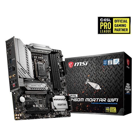[Mã ELMSHX03 hoàn 6% xu đơn 2TR] MAINBOARD MSI MAG B460M MORTAR WIFI chính hãng bảo hành 36T | BigBuy360 - bigbuy360.vn