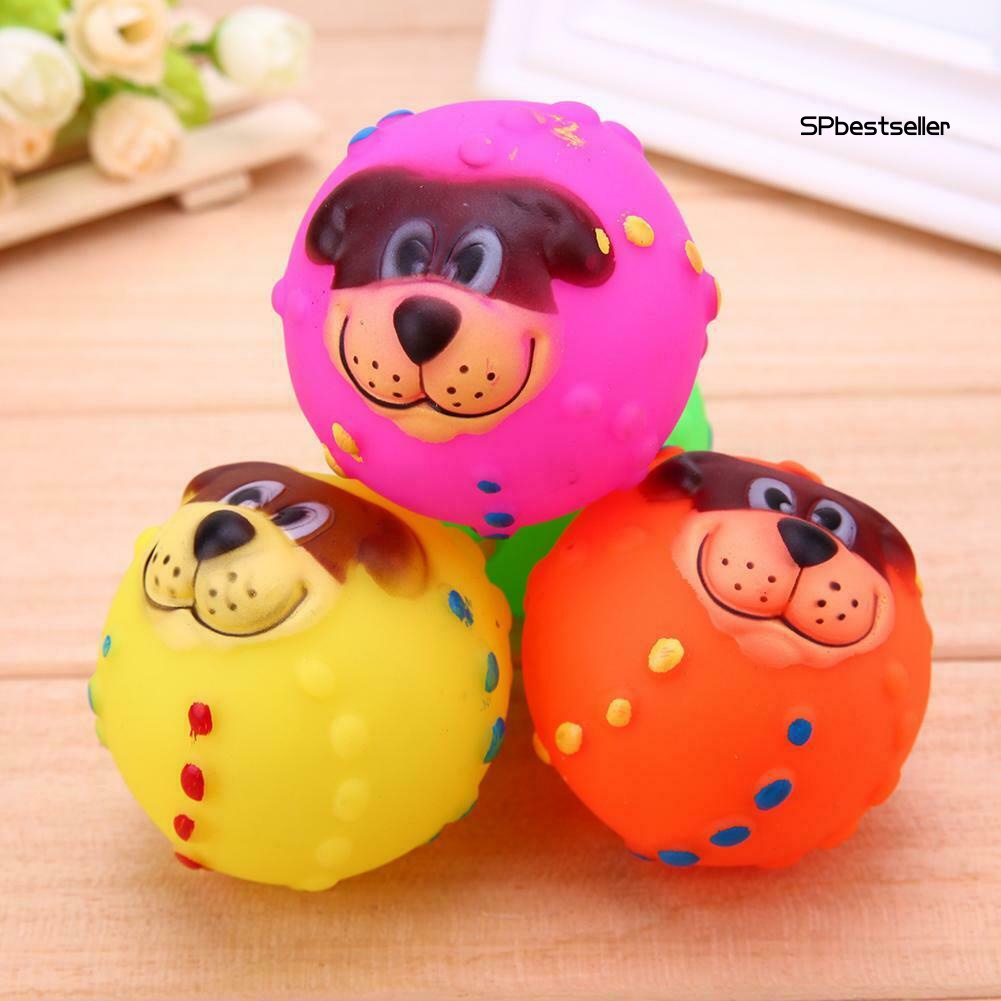 Đồ Chơi Bóng Ném Mềm Phát Ra Tiếng Kêu Cho Thú Cưng