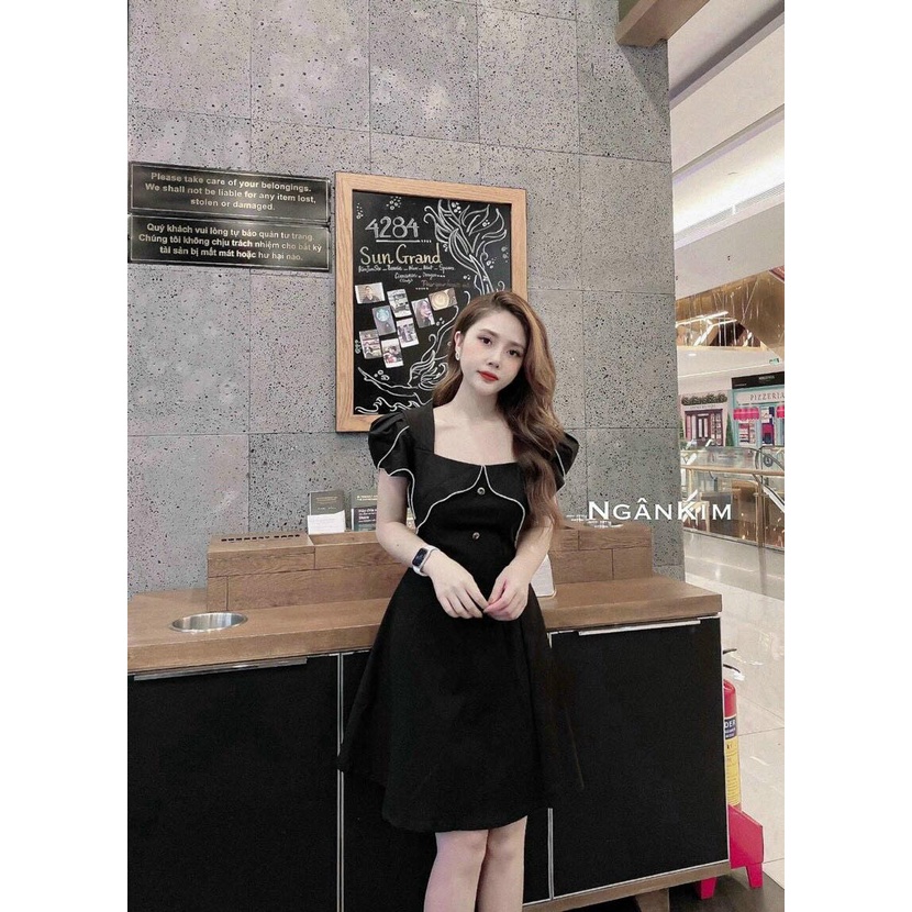 ĐẦM XÒE DỰ TIỆC SANG TRỌNG PHỐI NÚT SIÊU DỄ THƯƠNG