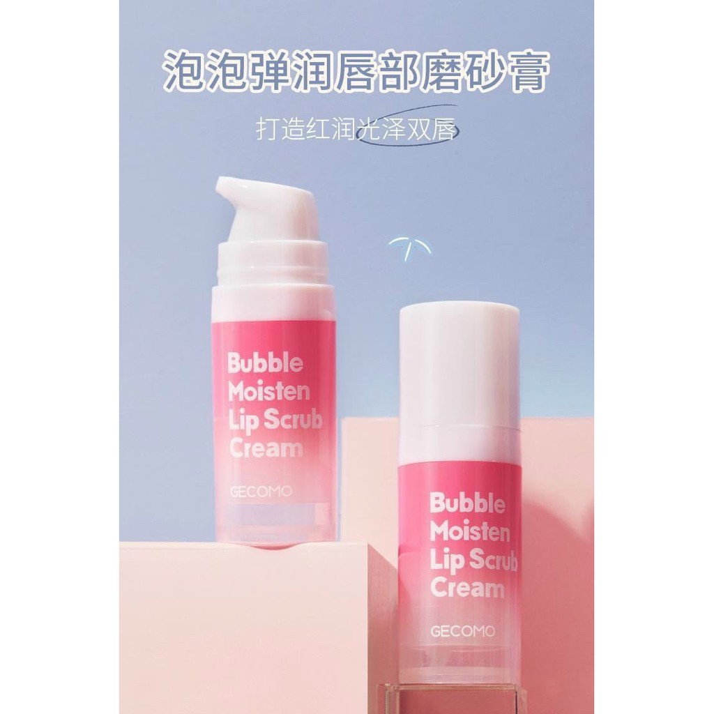 [HÀNG NỘI ĐỊA TRUNG] Sủi Bọt Môi BuBi Bubble Lips Crub 12ml