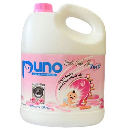 Nước giặt trẻ em cao cấp PUNO hương Sweet Baby chăm sóc toàn diện bé yêu 3 thumbnail