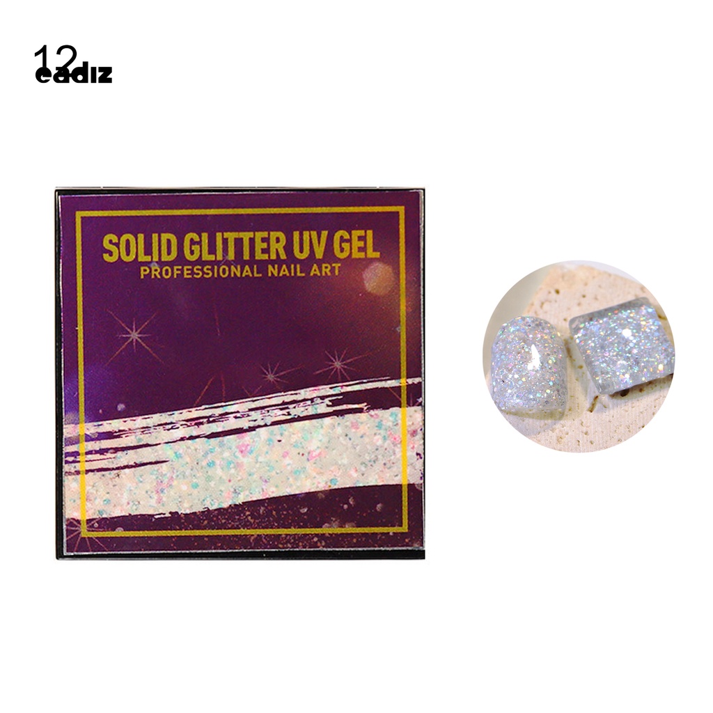 [Hàng mới về] Gel sơn móng tay lấp lánh nhiều màu dùng để trang trí móng nghệ thuật