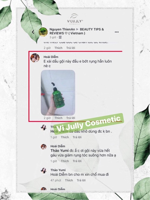 Dầu Gội Bưởi Vijully Ngăn Gãy Rụng và Làm Dày Tóc Dành Cho Da Đầu Nhờn 280ml