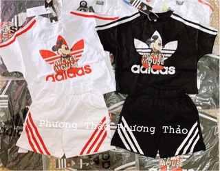 BỘ THỂ THAO SỌC MICKY CHO BÉ