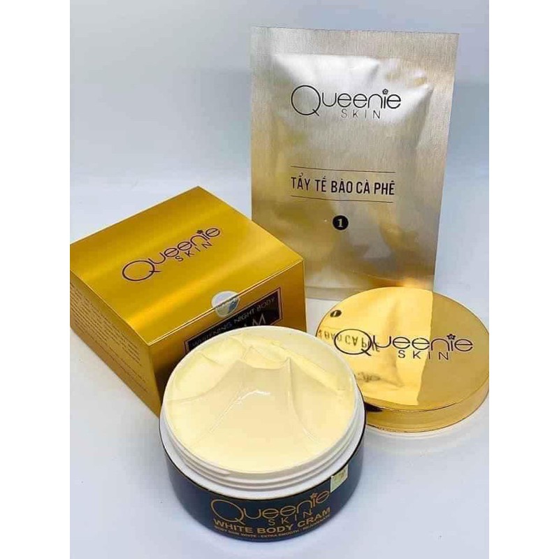 Body Cốt Lạnh Dưỡng Trắng Da Ban Đêm Queenie Skin