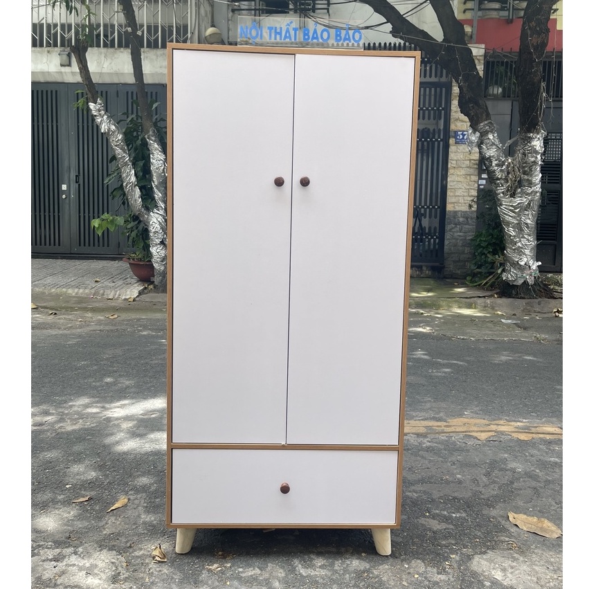 Tủ treo đồ tủ quần áo tủ gỗ chất liệu MDFphong cách hiện đại chông nước tốt - H10