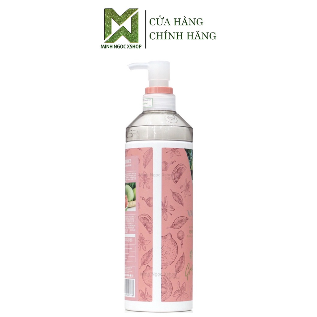 Dầu xả bưởi VALERT GRAPEFRUIT PLUS chống rụng kích mọc tóc phục hồi hư tổn 850ml