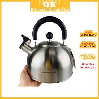 Ấm đun nước inox 304 smartcook 2.5l sm3372