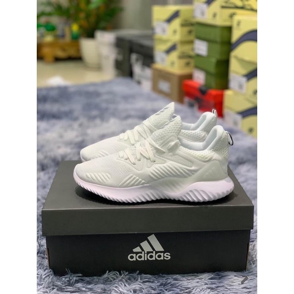 Giày thể thao sneaker alpha bounce 2018 trắng full