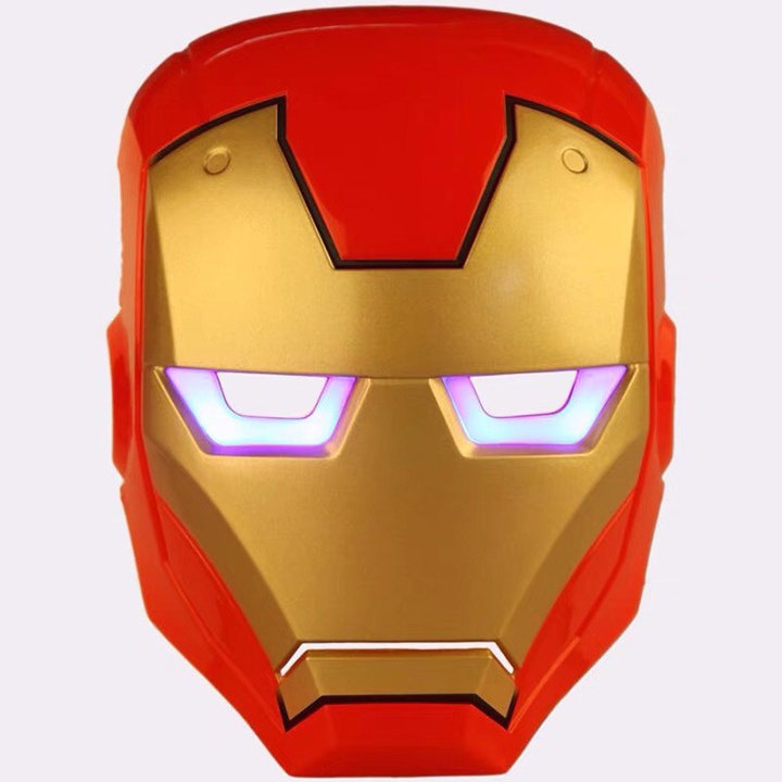 Áo Choàng Siêu Nhân Người Nhện, Mặt Nạ Người Sắt, Khiên Đội Trưởng Captain America - Đồ Chơi Hóa Trang Cho Bé