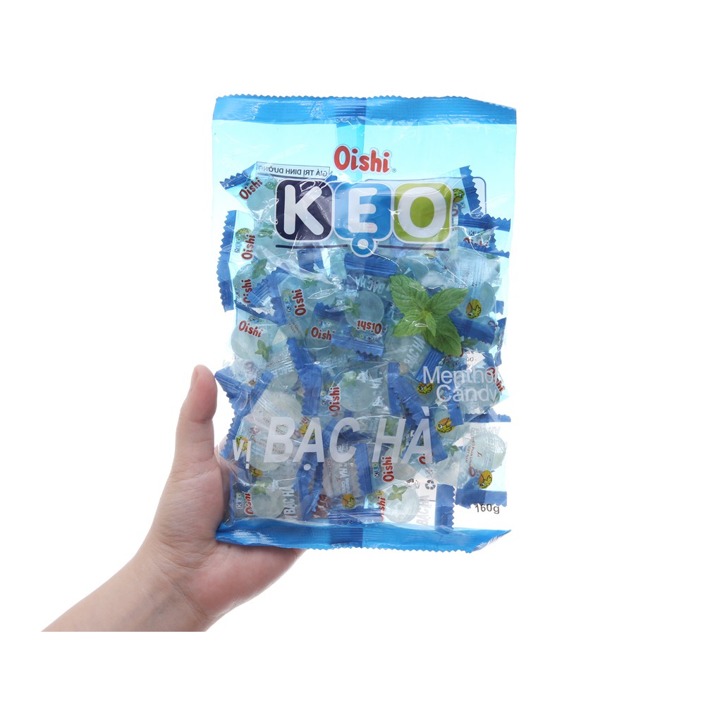 Kẹo bạc hà Oishi gói 90g