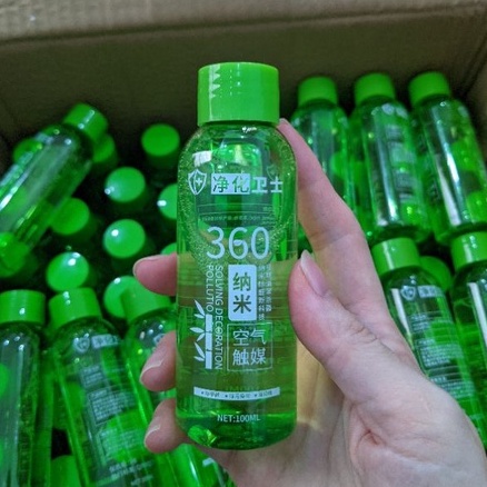 Dung Dịch Khử Mùi Nano, Dùng Cho Máy Khử Mùi Ô Tô, Khử Mùi Phòng Ngủ Tạo Khói Chai 100ml. SONETS