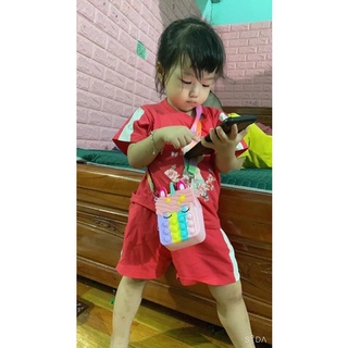 túi đeo pop it hình pony siêu cute