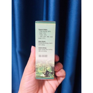 Tinh dầu Lợi An tặng ly