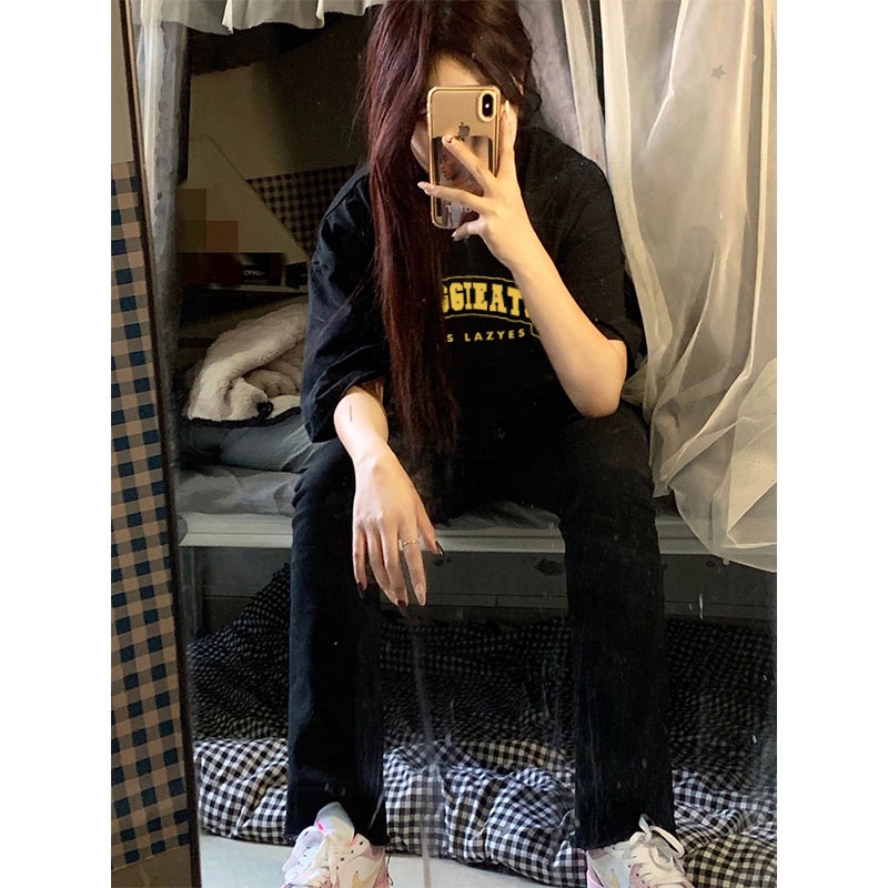 NRVP Áo Thun Tay Ngắn Cổ Tròn Thời Trang Mùa Hè Phong Cách Hàn Quốc 2022