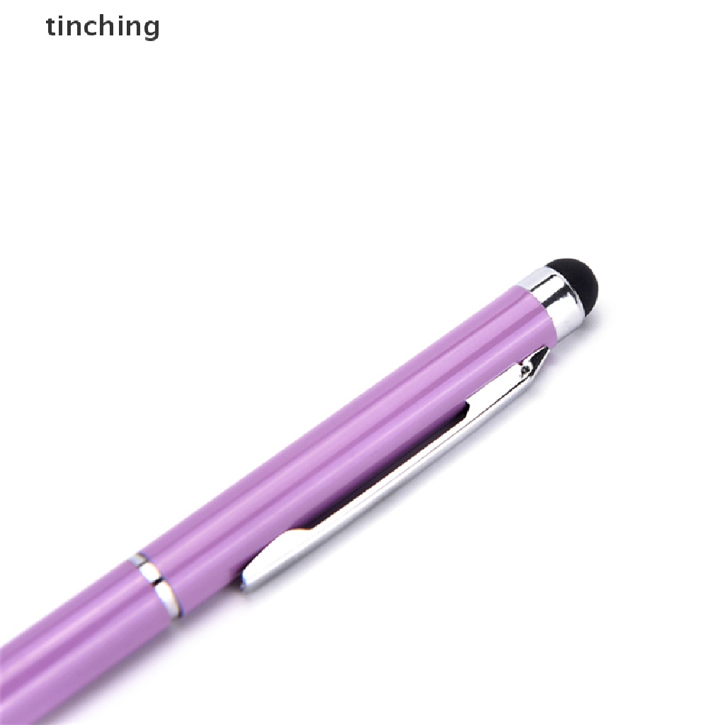 Set 1 / 5 / 10 Bút Bi Cảm Ứng 2 Trong 1 Cho iPhone / Máy Tính Bảng