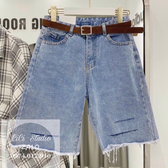 Quần Short Đùi Rách Ullzang