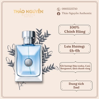 Nước hoa mini nam Versace Pour Homme 5ml - Hàng chính hãng
