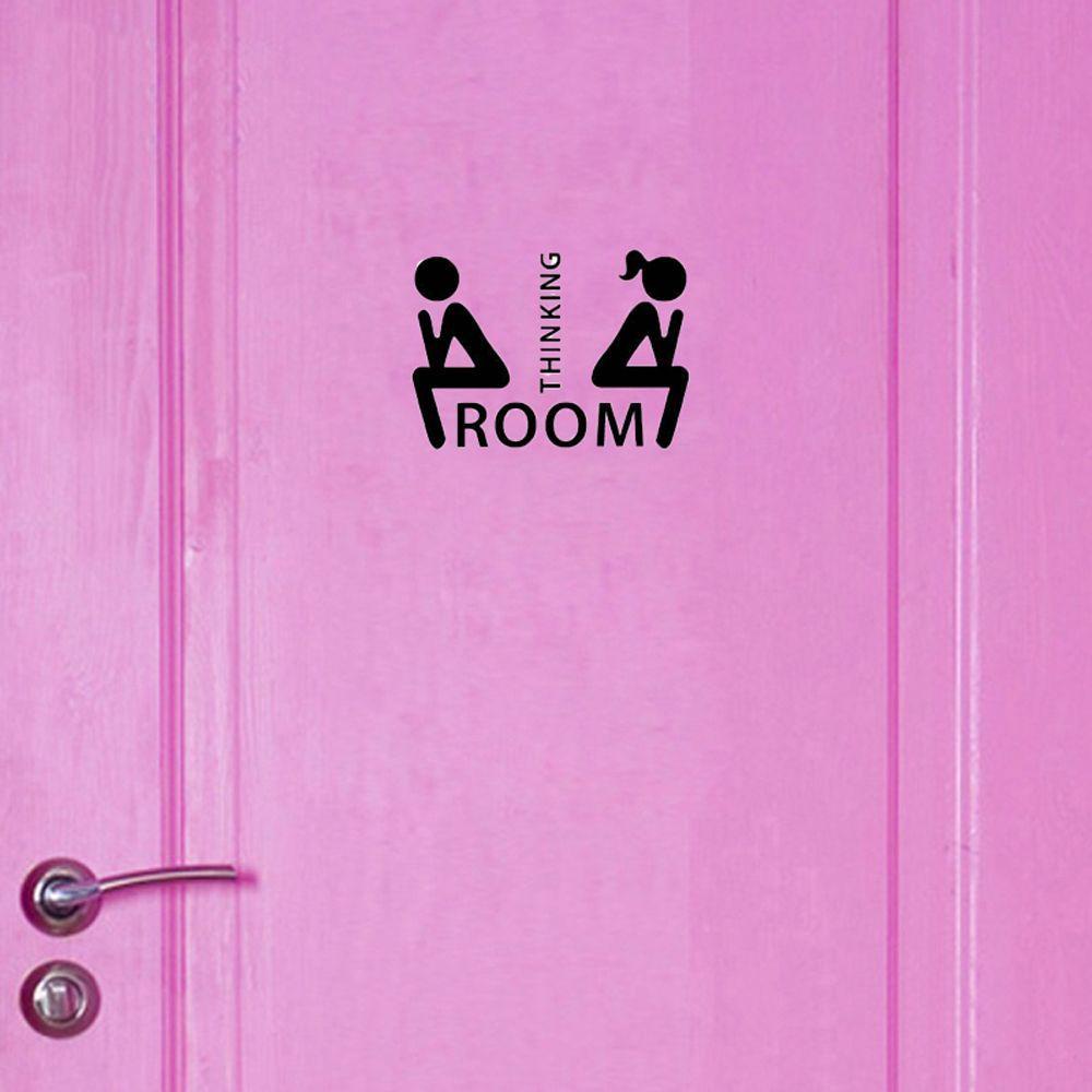 Miếng Dán Trang Trí Toilet Hình NICKOLAS Dễ Thương DIY