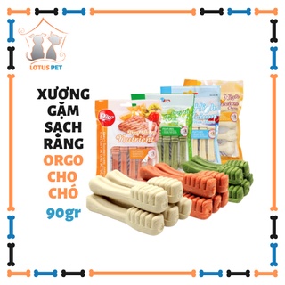 Xương gặm sạch răng Vegebran Orgo cho chó - 90gr