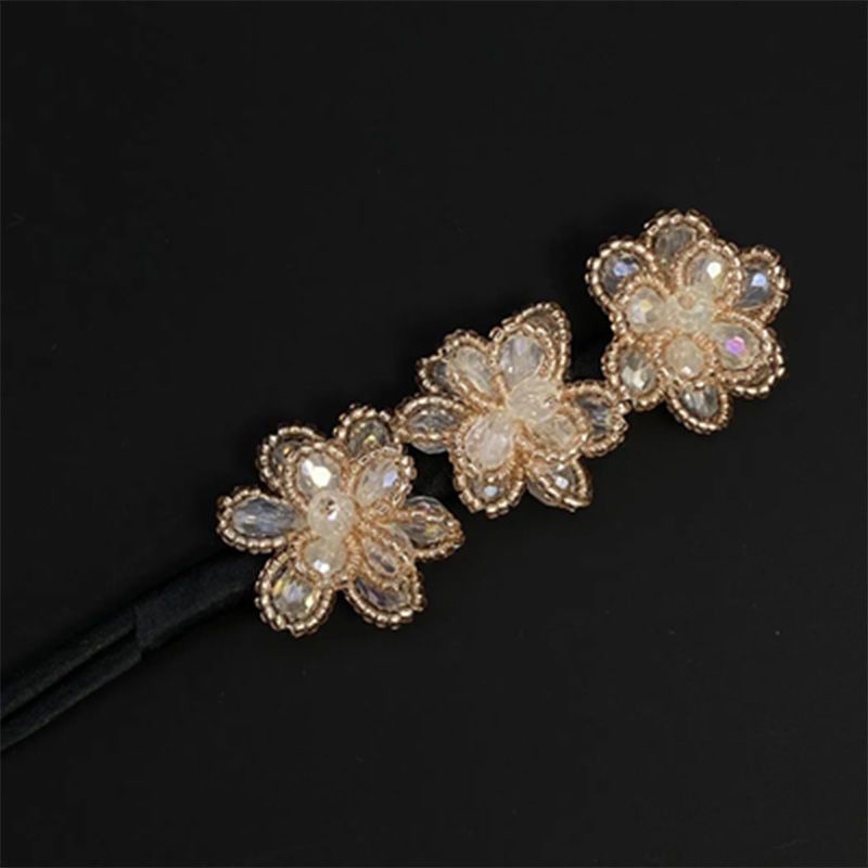 [Aishang Xinh Đẹp] Dụng Cụ Búi Tóc Đính Hạt Cườm Thủ Công Tinh Tế Phong Cách Hàn Quốc Cổ Điển Cho Nữ