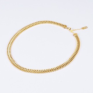 Dây Chuyền Nữ Kiểu Choker Titan Ko Đen TT 2922