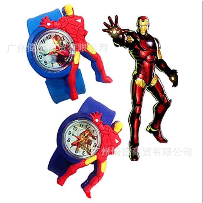 Đồng Hồ Siêu Nhân công chúa Kèm Vòng Tay