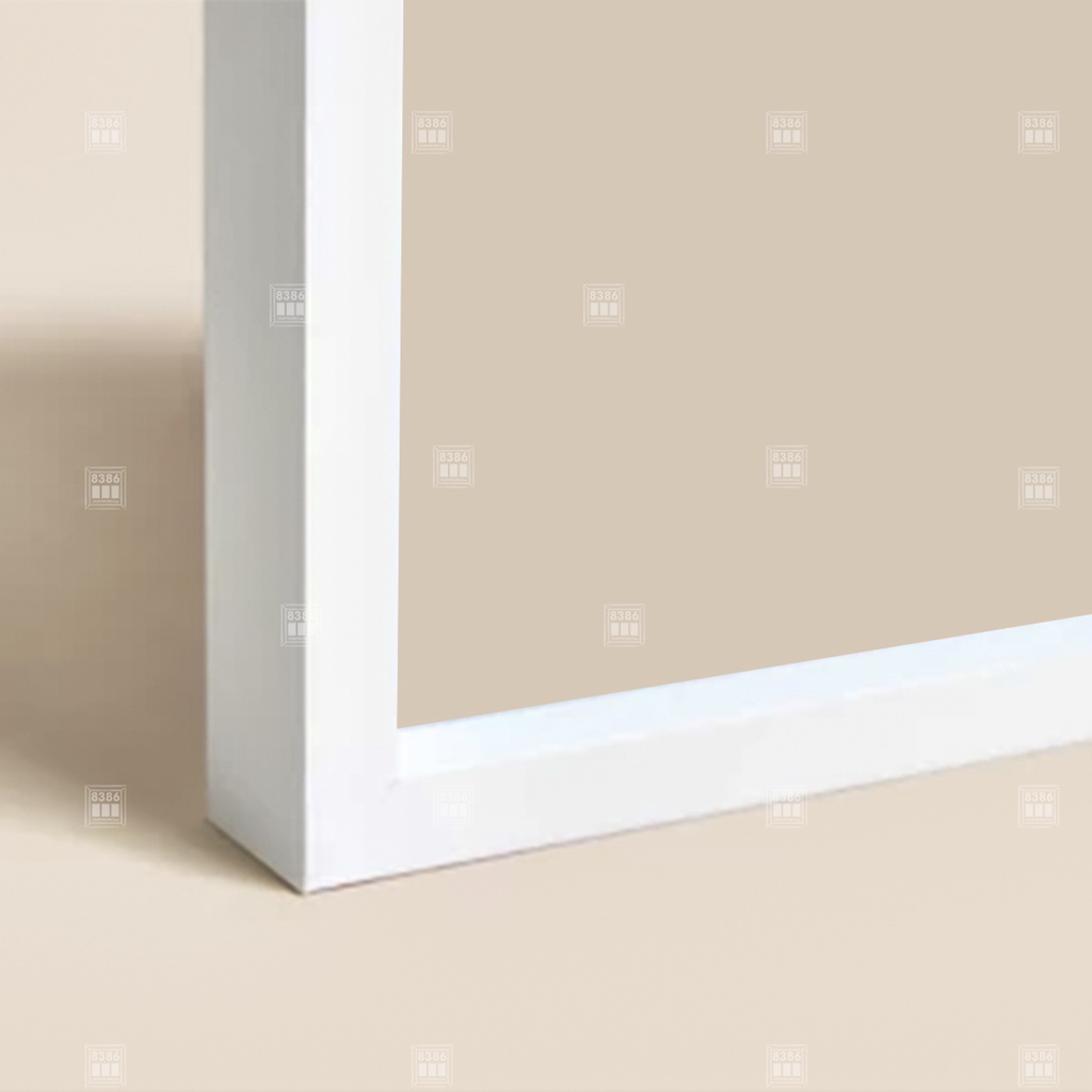 Bộ 11 Khung ảnh màu trắng trơn đẹp giá tại Xưởng (được Sơn màu từ gỗ thông thật)