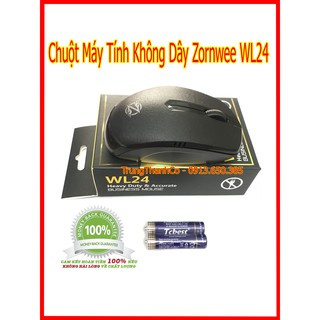 Chuột Máy Tính Không Dây Zornwee WL24