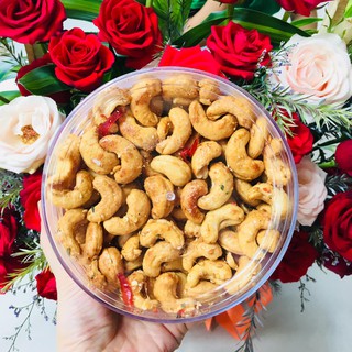Hạt điều Tỏi ớt Quân Đạt 500g