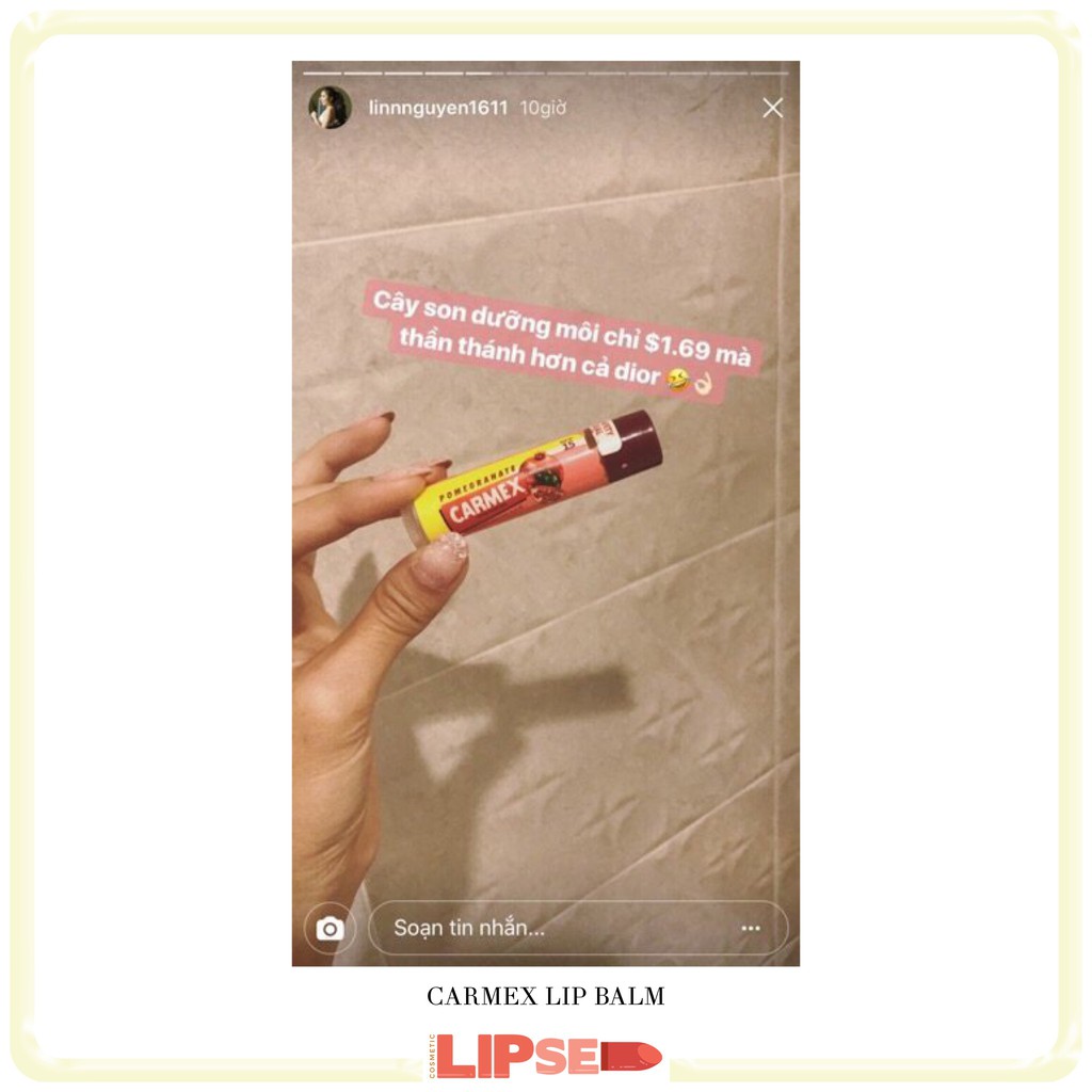 [CÓ SẴN, BILL MỸ] SON DƯỠNG MÔI CARMEX SỐ 1 NƯỚC MỸ | BigBuy360 - bigbuy360.vn