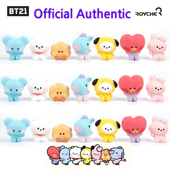 Mô Hình Đồ Chơi Nhân Vật BT21 Minini Chính Hãng
