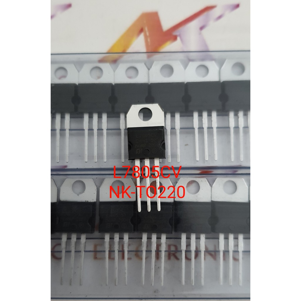 L7805CV L7805 7805 5V TO-220 1.5A Chính hãng mới 100%