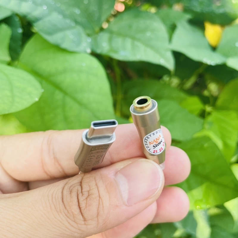 Cáp Chuyển Type C to 3.5  Giải Mã 32Bit/384KHZ , Âm Thanh HiFi