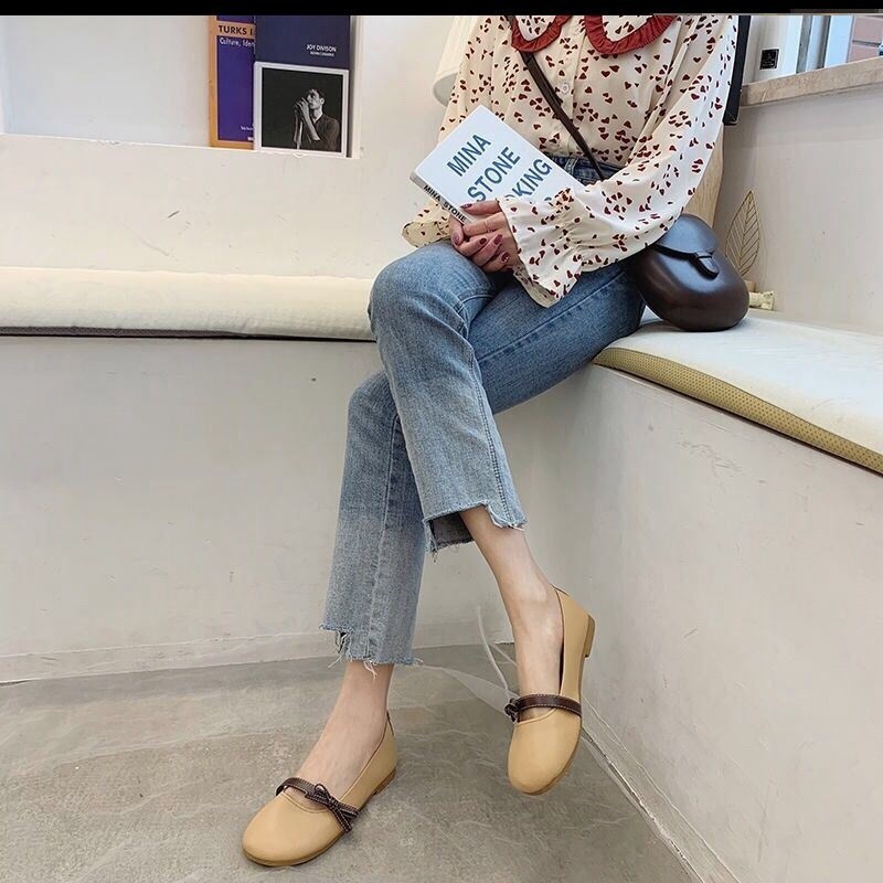 Giày Búp Bê Nữ Phối Ren Thời Trang 2021 | BigBuy360 - bigbuy360.vn